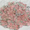 Botões Metálicos Pequenos Estilo Chanel 11,5mm Botões Prateados para Camisas, Vestidos, Qipao e Roupas Tradicionais Chinesas Atacado