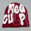 En stock Amazon Europa y América más vendido MEA CULPA gorro calado gorro de punto fábrica venta al por mayor