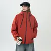 Chaqueta con capucha nueva para Primavera y Otoño 2026, Cortavientos e Impermeable, Chaqueta Casual de Exterior para Mujer, Versátil Casual Dopamina