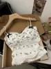 Chica Caliente Nuevo Sexy Puro Deseo Estilo Versátil Ropa Exterior Camisola de Encaje Correas Ajustables Cómodo Hermoso Espalda Top Camiseta sin Mangas