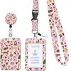 Diretamente do Fabricante, Crachá com Cordão Retrátil e Alongado, Crachá de Funcionário, Porta-Crachá Personalizado com Impressão Colorida, Conjunto de Fivela de Puxar Fácil