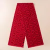Bufanda Larga de Seda Cepillada de Moda Nueva Primavera/Verano Estilo Pareja Calentador de Cuello Bufanda Envolvente de Cuello de Alta Gama