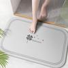 Alfombras de Piso Modernas Simples de Barro Diatómico para Hogar Baño Alfombras Antideslizantes para Baño Alfombras para Puerta de Cocina Absorbentes de Agua de Secado Rápido Alfombras para Pies