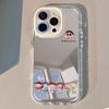Espejo crema para nuevos amigos Funda para teléfono Apple 16/15promax iPhone7/8plus femenina linda