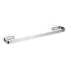 Estante de baño de acero inoxidable para ferretería transfronteriza, instalación sin taladro, toallero de baño, juego de toallero de baño plegable