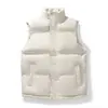 Chaleco de Algodón de Color Liso para Invierno al por Mayor para Hombre Tallas Grandes Chaqueta Gruesa sin Mangas con Cuello Alto Chaleco Chaqueta