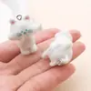 Colgantes Encantos de Animales Gato Perro Oso Conejo Lindos de Resina Flocada Dibujos Animados Accesorios de Materiales para Joyería Hecha a Mano DIY