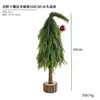 Nuevos Adornos para Árbol de Navidad de Escritorio Decoración de Atmósfera Festiva Simulada Árbol de Navidad Mini En Stock Venta al por Mayor