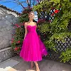 Vestido de Noite com Suspensório Estilo Europeu e Americano 2026 Novo Modelo Aliexpress Festa de Aniversário Formatura Vestido Curto de Renda para Mulheres