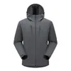 Cortavientos asequible para hombre de primavera y otoño, chaqueta cálida a prueba de viento para hombre, abrigo con capucha, chaqueta para montañismo, ropa deportiva