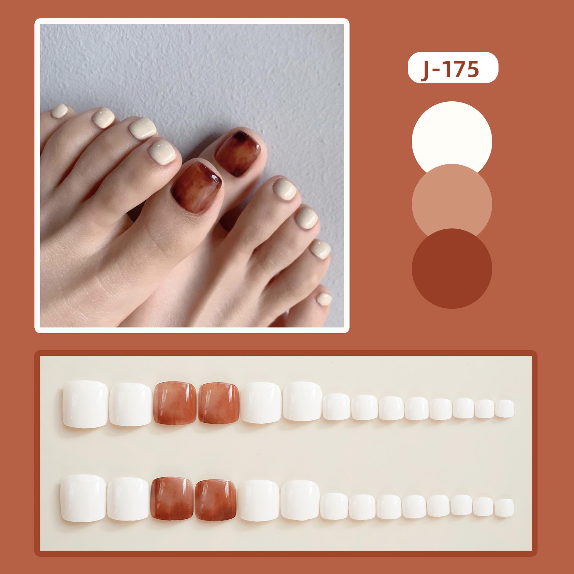 脚J-175琥珀晕染2