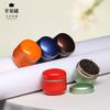Mini Lata Pequeña Portátil para Té Lata Universal para Té Negro Té Verde Té de Flores Lata Pequeña de Hojalata Japonesa Lata Vacía