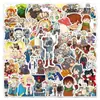 50 pegatinas de arroz de laberinto en la punta de la lengua ciudad subterránea decoración impermeable taza térmica agenda pegatinas de tarjeta goo