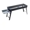 Parrilla BBQ Grande Plegable Portátil para Exterior Parrilla para Barbacoa Multifunción Barbacoa Kebab Barbacoa de Carbón para Exterior