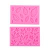 Molde de silicona para hojas de arce, colección de hojas, molde de silicona para azúcar, molde para decoración de pasteles