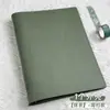 Cuaderno A5 de cuero suave B5 se puede abrir completamente Desmontable Uso Estudiante de Universidad Oficina Cuaderno de hojas sueltas 8 agujeros no presiona la mano