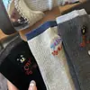 Calcetines Nuevos Lindos de Animales de Dibujos Animados para Mujer de Primavera y Otoño, Calcetines de Media Pantorrilla, Estilo Japonés de Moda, Versátiles para Ropa Exterior, Calcetines Largos para Niñas