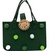 Bolsa de fieltro de dibujos animados, Bolsa de mano para regalo, Bolsa de compras para banquete de primer cumpleaños, Dulces, Regalo, Personalizable con logo, Moderna y versátil