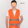 Chaleco Reflectante Chaleco Chaqueta Reflectante Luminosa Transpirable Chaqueta Fluorescente Ropa de Seguridad para Conductor Trabajador Sanitario Cremallera