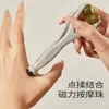 Masajeador de Dedos con Rodillo de Madera Maciza para Masajear las Articulaciones de la Mano y Desbloquear los Meridianos