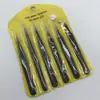 Conjunto de Pinças Preto Espessado Ferramenta Manual DIY para Reparo de Celular Pinça de Ponta Pinça para Micro Paisagismo Venda por Atacado