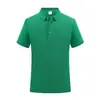 Camisa polo solapa manga corta camiseta logo empresa ropa de trabajo alta gama cultura de grupo camisa publicitaria di