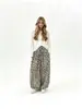 Artículo Caliente Transfronterizo 2026: Pantalones Anchos de Cintura Elástica con Estampado de Leopardo para Mujer, Pantalones Casuales Delgados de Cintura Alta Adelgazantes con Efecto de Caída