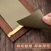 Clip de Portanotas Retro Colgante Rollo de Papel para Notas Desprendible Ins en Blanco Bloc de Notas de Madera Libro de Mensajes en Blanco