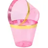 Copo de Água Descartável Quente 9OZ Rosa Phnom Penh Aviação Taça de Vinho Dourada PS Explosões Transfronteiriças