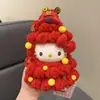 Auténtico Peluche de Dibujos Animados Sanrio Hello Kitty Bolsa Decoración Colgante Llavero Colgante
