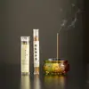 Cuenco de Tesoro de Vidrio Quemador de Incienso de Vidrio Portainciensos para el Hogar Interior Portainciensos Xiangyun Estilo Nuevo Chino Aromaterapia Aromaterapia