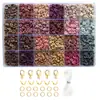 24 Contas de Argila Macia Multicores, Acessórios de Joias DIY Transfronteiriços Europeus e Americanos, Materiais Artesanais para Miçangas