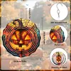 Novos Sino de Vento 3D Giratório de Halloween Transfronteiriço Decorações Penduradas de Jardim para Festas Sino de Vento Ornamento de Jardim