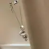 Entrada Francesa Lujo Retro Nuevo Estilo Chino Diamante Cepillado Incrustado Serpiente Espiritual Colgante Collar Moda Diseño Exquisito Cadena de Clavícula Versátil