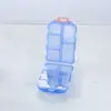 Pastillero Pequeño Portátil, Plegable y a Prueba de Humedad, Organizador de Pastillas de 10 Compartimentos, Disponible al por Mayor, Soporte Personalizado