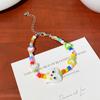 Pulsera Verano Dopamina Colorida con Cuentas Personalidad Infantil Dulce Exquisita Moda Creativa Dibujos Animados Versátil para Mujer
