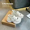 Sandalias Deportivas Infantiles 2026 Verano Nuevo Modelo Malla Simple Hueco Transpirable Zapatos para Niñas Versión Coreana Zapatos de Playa Versátiles para Niños
