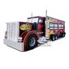 Marca Locomotora Modelo de Coche Comedor de Gran Capacidad Famoso en Internet Puesto Mayorista de Té con Leche de Mercado Nocturno Carrito Móvil de Snacks