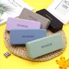 Moda simples quadrado anti-pressão compressão portátil ferro miopia óculos de sol óculos óculos caixa atacado LOGO imprimível