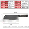 Cuchillo de Cocina Forjado Antiguo Puramente Hecho a Mano, Cuchillo Chino para Cortar, Machete Afilado para Carne para el Hogar, Cuchillo Chino para Huesos de Chef Comercial
