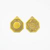 Espejo Bagua Pequeño de Cobre Puro Espejo Pequeño de Bronce Entrada Hogar Taiji Yin y Yang Espejo Espejo Plano 3cm Taiji Bagua