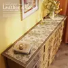 Alfombrilla Impermeable y a Prueba de Aceite para Encimera de Zapatería Americana Sin Lavado Cubierta para Mesa de Mueble de TV Toalla de Cubierta para Aparador Tela Cubierta