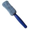 Cepillo de microfibra para neumáticos de coche, cepillo para cubo de rueda, trapo trenzado pequeño, suministros de limpieza para coche
