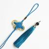 Preço baixo atacado DIY pingente de nó chinês para pendurar no carro casa acessórios de fantasia Fio de arame com ponta de borla de nó chinês material