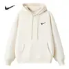Sudadera con capucha para hombre, americana, pesada, casual, holgada, ropa de pareja, primavera y otoño, color liso, marca de moda, top deportivo versátil