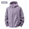 ¡Tanto por dentro como por fuera! ¡Costura 3D! Chaqueta softshell cortavientos con forro de forro polar para hombre para exteriores