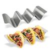 Rejilla para tortillas de acero inoxidable con borde cruzado, rejilla para panqueques, burritos, taqueros, rejilla para tortillas de acero inoxidable