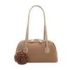 Bolsa de Ombro Grande Capacidade Retro de Alto Valor Estilo Coreano 2026 Nova Moda Bolsa Almofada Nicho para Deslocamento Ombro Único Feminina