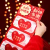 Nuevos Sobres Rojos Plegables Creativos para Año Nuevo, Paquetes Rojos Creativos de Nochevieja con Sentido Ceremonial para el Festival de Primavera