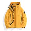 Chaqueta Trabajo Personalizado Logo Impreso Ropa de Trabajo Exterior Montañismo Senderismo Tres en Uno Chaqueta de Terciopelo Australiano Bordar